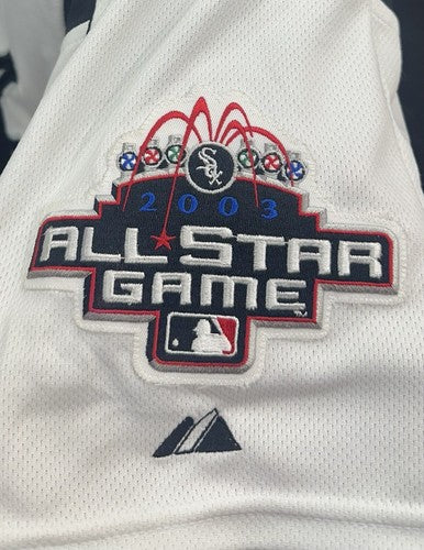 Alfonso Soriano 2003 AL All Star Game Majestic Authentic Jersey Yankees Men’s L