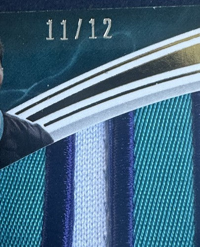 2015-16 Panini Immaculate Team Logos Jeremy Lamb #50 Game Worn Patch Hornets /12