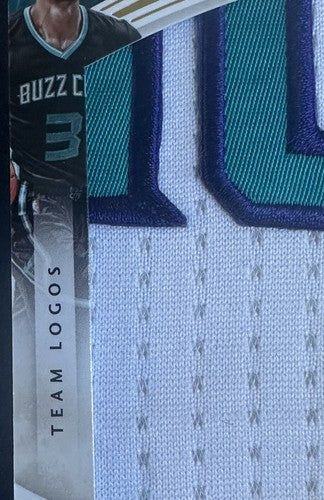 2015-16 Panini Immaculate Team Logos Jeremy Lamb #50 Game Worn Patch Hornets /12