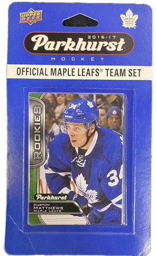 Toronto Maple Leafs 2016-17 UD PARKHURST Team Set Auston Matthews ROOKIE RC Mint