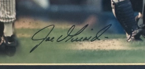 Yankees Perfect Game Signed 16x20 Framed Photo Don Larsen Berra Cone Posada Auto