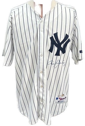 Roger Clemens Signed Yankees Russell Authentic Jersey Autograph MLB TRISTAR COA