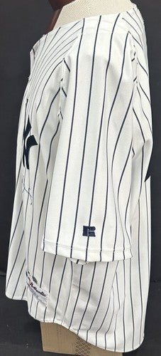 Roger Clemens Signed Yankees Russell Authentic Jersey Autograph MLB TRISTAR COA