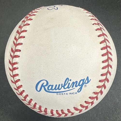 Ron Bloomberg Signed Official AL Baseball Yankees 1st DH 4/6/73 Autograph COA