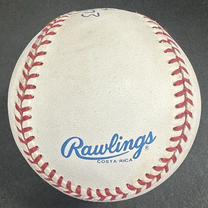 Ron Bloomberg Signed Official AL Baseball Yankees 1st DH 4/6/73 Autograph COA