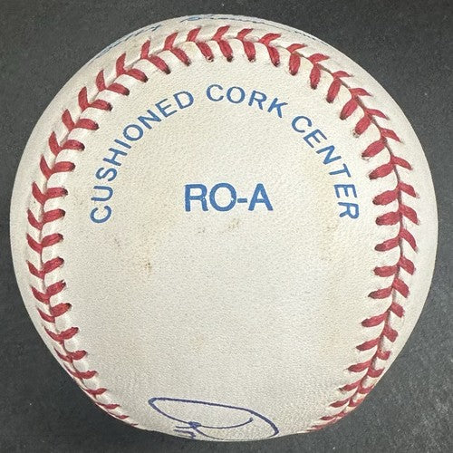 Ron Bloomberg Signed Official AL Baseball Yankees 1st DH 4/6/73 Autograph COA