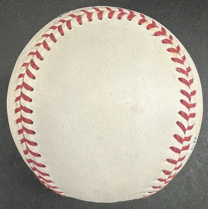 Ron Bloomberg Signed Official AL Baseball Yankees 1st DH 4/6/73 Autograph COA