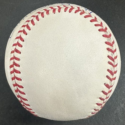 Ron Bloomberg Signed Official AL Baseball Yankees 1st DH 4/6/73 Autograph COA