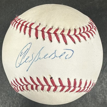 Yoenis Cespedes Signed MLB Baseball Mets A’s Red Sox Autograph Steiner MLB COA