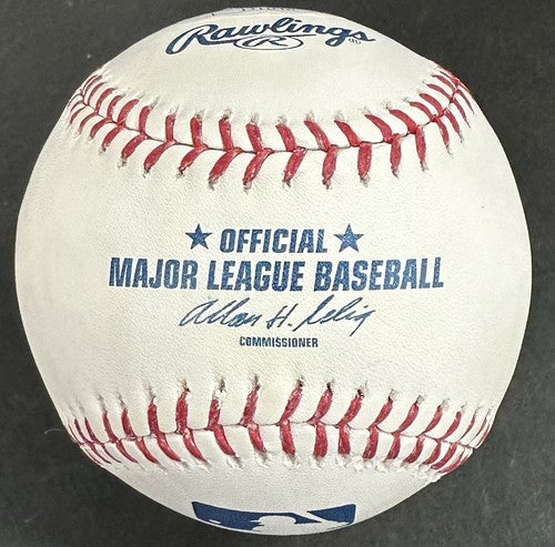 Roberto Alomar Signed Official MLB Baseball HOF 2011 Autograph Blue Jays JSA COA