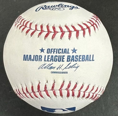 Roberto Alomar Signed Official MLB Baseball HOF 2011 Autograph Blue Jays JSA COA