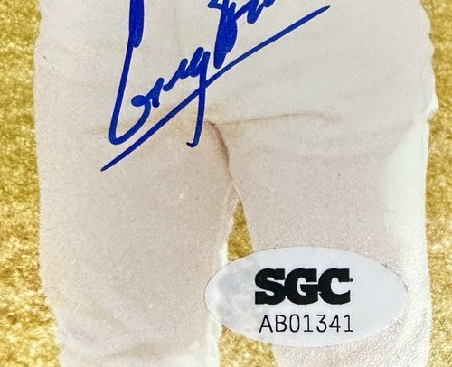 Steve Sax Brock Guerrero Russell Signed 8x10 Framed Photo Dodgers 4 Auto SGC COA
