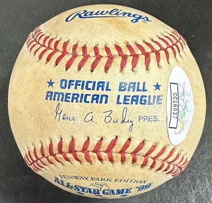 Sammy Sosa Signed 1999 All Star Fenway Park Logo Baseball Autograph Cubs JSA COA