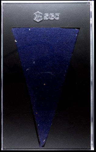1916 Ferguson Bakery BF2 Donie Bush Blue Felt Pennant SGC Authentic Coa Tigers