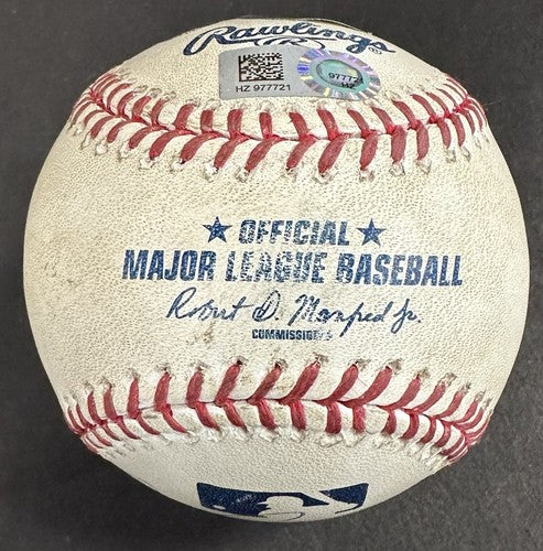 Yankees Team Signed 10 K Win Game Used Baseball Derek Jeter Rivera Steiner Auto