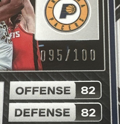 2022-23 Panini Prizm Monopoly Myles Turner Pacers Shimmer Prizm /100 Mint