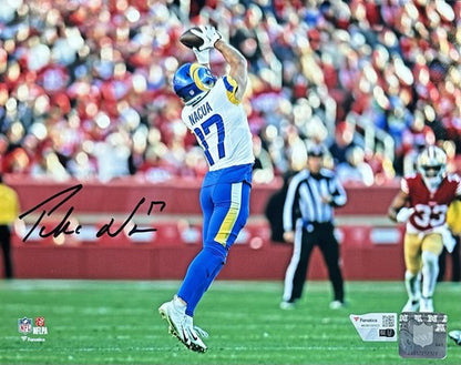 Puka Nacua Signed 8x10 Framed Photo  Rams Rookie Record Auto Fanatics COA