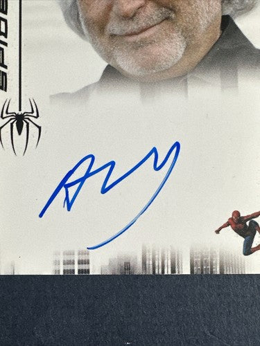 Spider-man  2 Avi Arad Mint auto Upper Deck Certified 2007 card Spider-Man