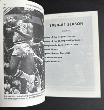 1981 82 The Sporting News NBA Guide book Boston Celtics Champions Larry Bird