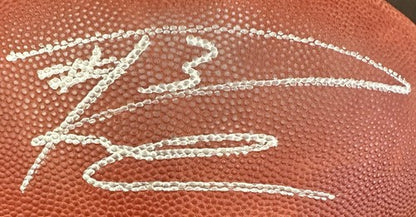 Russell Wilson Signed Wilson The Duke NFL Football Auto Steelers Wilson Holo COA
