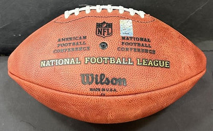 Russell Wilson Signed Wilson The Duke NFL Football Auto Steelers Wilson Holo COA