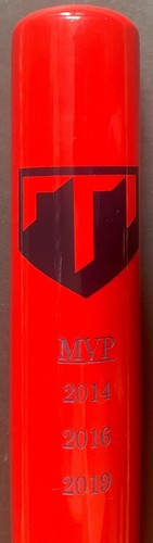 Mike Trout Signed Old Hickory Pro Maple MT27 Bat The Goat Auto Angels MLB Coa