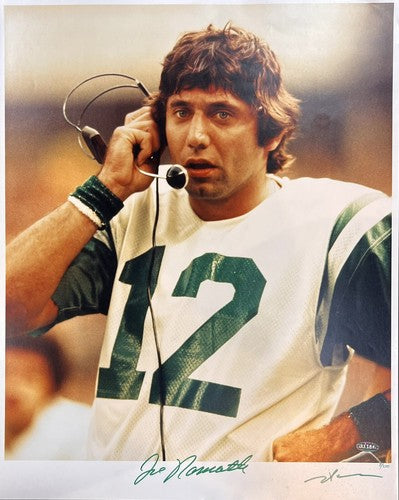 Joe Namath Signed Original Leifer 16x20 Photo Framed Jets Le / 250 Auto Steiner