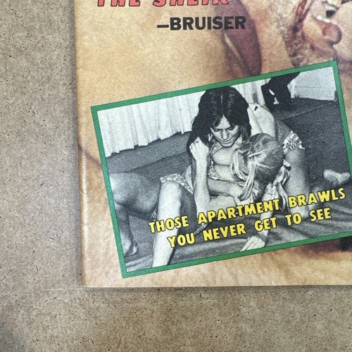 Vintage Official Wrestling Magazine May 1975 The Bruiser Nm Nice Shape Newsstand