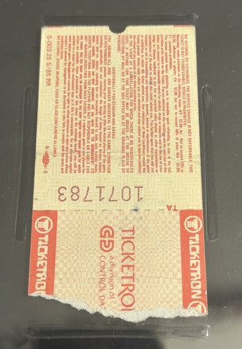 1985 PATRICK EWING SIGNED NBA DEBUT TICKET STUB 10/26/85 KNICKS Hof PSA 10 Auto