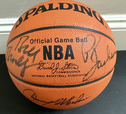 1969 70 NY Knicks Team Signed Nba Championship Basketball 8 auto Frazier Steiner