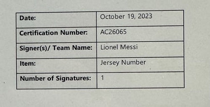 Lionel Messi Signed Argentina Adidas World Cup Jersey Framed Autograph BAS LOA