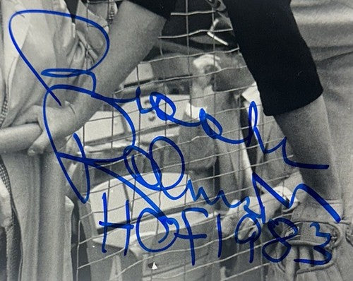 Brooks Robinson Signed 8x10 Photo HOF 1983 Auto Milton Berle Orioles PSA COA