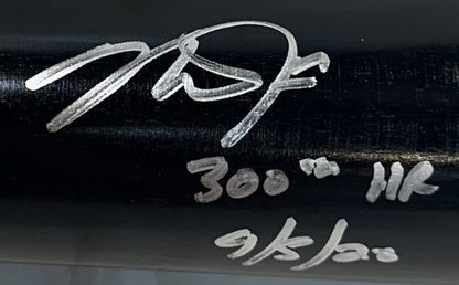 Mike Trout Signed Old Hickory Game Model Bat 300 HR Autograph LA Angels MLB Holo