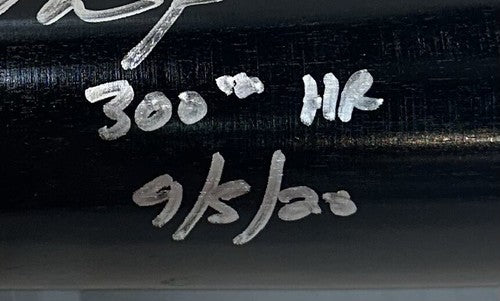Mike Trout Signed Old Hickory Game Model Bat 300 HR Autograph LA Angels MLB Holo
