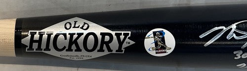 Mike Trout Signed Old Hickory Game Model Bat 300 HR Autograph LA Angels MLB Holo