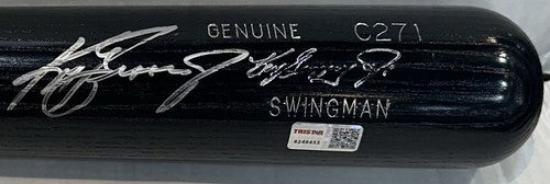 Ken Griffey Jr Signed LS C271 Swingman Game Model Bat Mariners Auto Tristar HOF