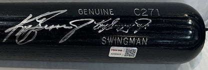 Ken Griffey Jr Signed LS C271 Swingman Game Model Bat Mariners Auto Tristar HOF