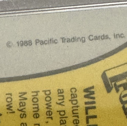 Willie Mays 1988 Pacific #24 PSA Authentic Gem Mint Auto New York Giants Hof
