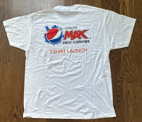 NEW YORK METS 50TH ANNIVERSARY PEPSI T Shirt LAUNCH MEN'S Sz XL NEW Heavy Cotton