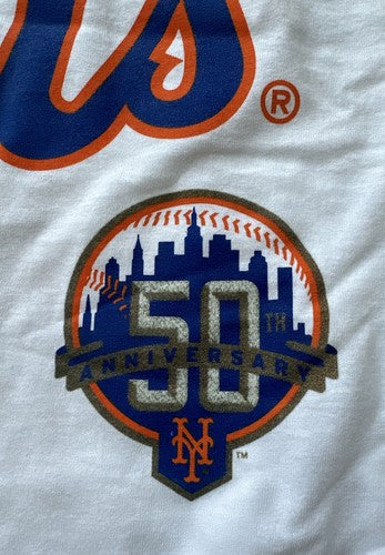 NEW YORK METS 50TH ANNIVERSARY PEPSI T Shirt LAUNCH MEN'S Sz XL NEW Heavy Cotton