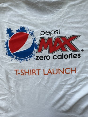 NEW YORK METS 50TH ANNIVERSARY PEPSI T Shirt LAUNCH MEN'S Sz XL NEW Heavy Cotton