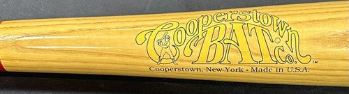 Ernie Banks Signed Wrigley Field Cooperstown Bat Mr Cub Auto PSA COA HOF Cubs