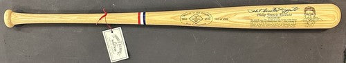 Phil Rizzuto Signed Where It All Began Bat LE NY Yankees Scooter Auto COA HOF