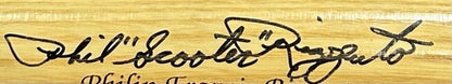 Phil Rizzuto Signed Where It All Began Bat LE NY Yankees Scooter Auto COA HOF