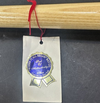 Phil Rizzuto Signed Where It All Began Bat LE NY Yankees Scooter Auto COA HOF