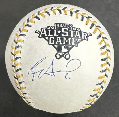 Ryan Howard Signed Official 2006 All Star Game Logo Baseball Phillies Auto COA