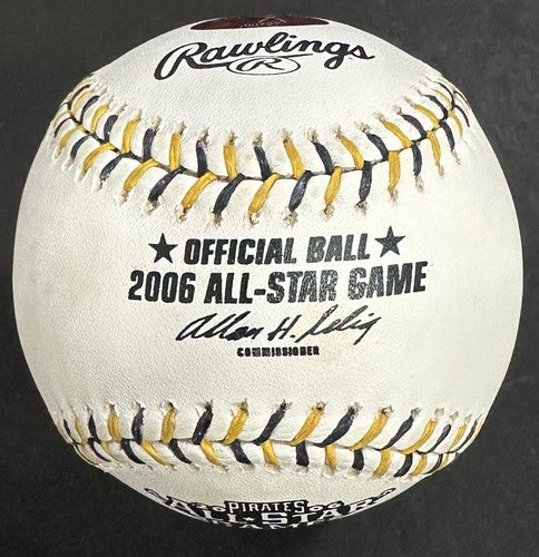 Ryan Howard Signed Official 2006 All Star Game Logo Baseball Phillies Auto COA