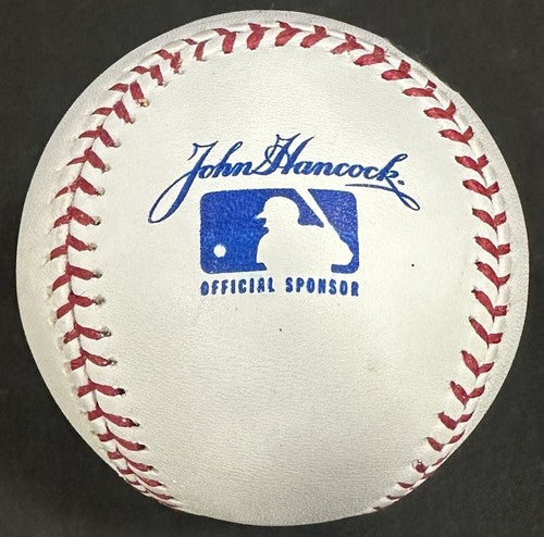 Cal Ripken Jr Signed Rawlings John Hancock Baseball Orioles Auto #8 Holo COA HOF