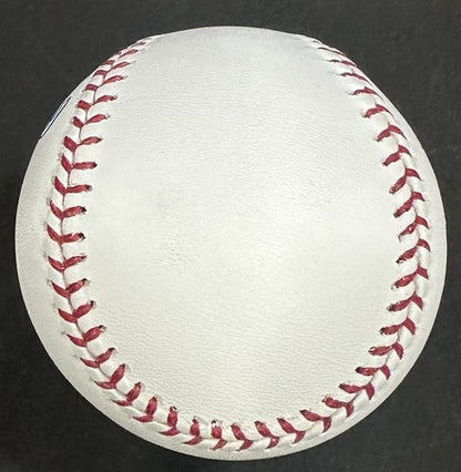 Cal Ripken Jr Signed Rawlings John Hancock Baseball Orioles Auto #8 Holo COA HOF