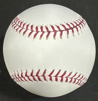 Cal Ripken Jr Signed Rawlings John Hancock Baseball Orioles Auto #8 Holo COA HOF